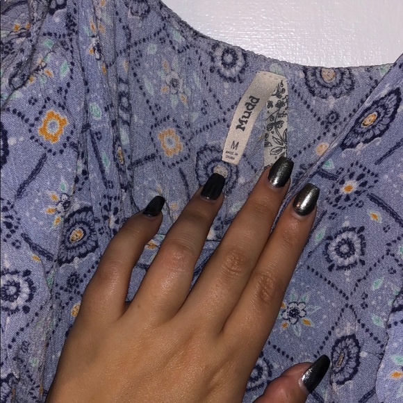 Patterned maxi summer dress - Picture 3 of 4